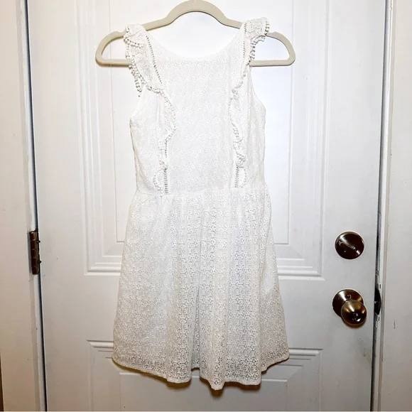 Sezane White Lace Dress 34 - Picture 12 of 12